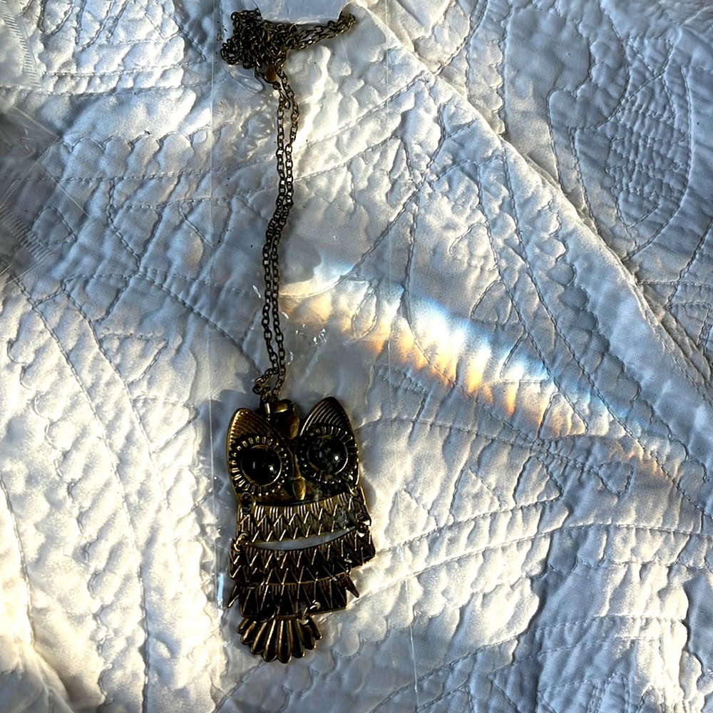 Owl necklace